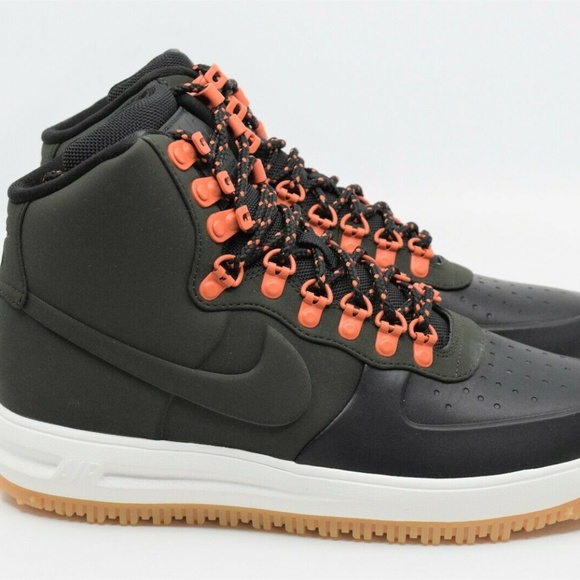 Nike Other - Nike Lunar Force 1 DuckBoot 18 Sequoia Black